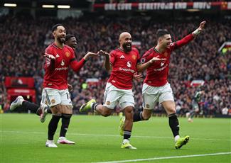 ‏مانشستر يونايتد يواصل عروضه القوية بالدوري الإنجليزي الممتاز بفوزه على ضيفه توتنهام بثنائية