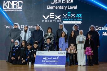 الجلاهمة يكرم الفائزين ببطولة الكويت الوطنية للروبوتات ويؤكد دعم الشباب للابتكار والتقنية