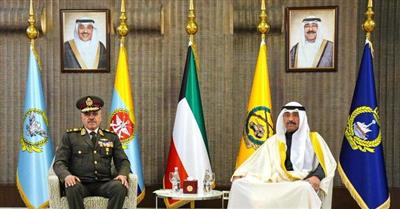 وزير الدفاع يستقبل رئيس أركان القوات المسلحة المصرية