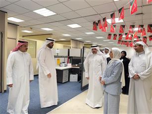 د. الحويلة: العمل بروح الفريق الواحد لتعزيز جودة الخدمات