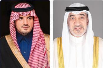 وزير الداخلية يهنئ نظيره السعودي بذكرى يوم التأسيس