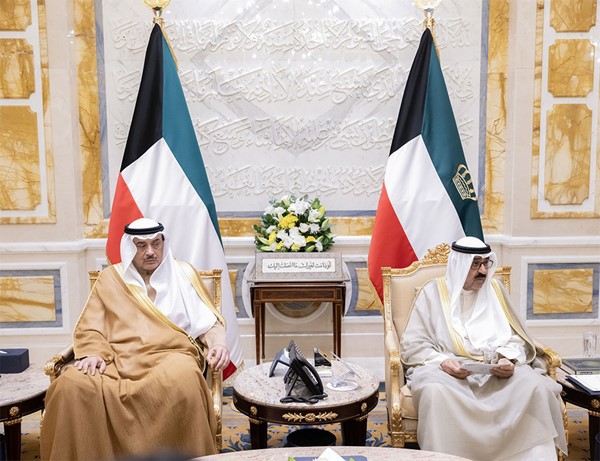 صاحب السمو استقبل وزير العدل ورئيس وأعضاء الهيئة العامة لمكافحة الفساد