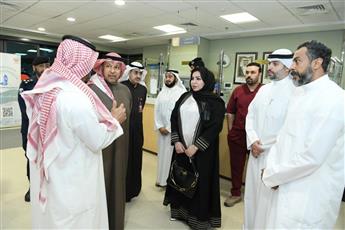 عذبي الناصر: مواصلة تطوير الخدمات الصحية وتعزيز كفاءة المرافق الطبية