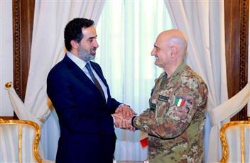 سفير الكويت في إيطاليا يلتقي رئيس هيئة أركان الدفاع الإيطالي