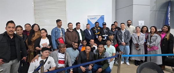 «الجزيرة» تشغّل أول رحلة إلى كاتماندو النيبالية عبر «الدمام» #مصفاه_ميناء_الاحمدي 