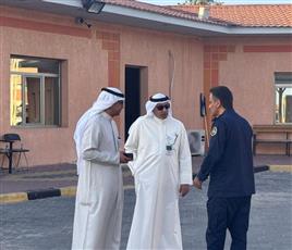 رئيس الجمارك ونائبه يتفقدان منفذ العبدلي للاطلاع على الجاهزية