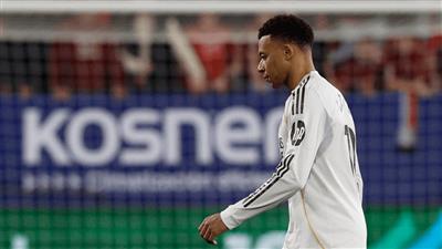 ريال مدريد يعلن إصابة مبابي في عضلة الساق اليسرى