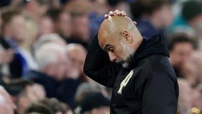 غوارديولا: لقب الدوري الإنجليزي لم يعد بين أيدينا بعد تعادل إيفرتون