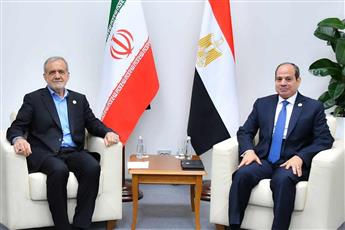الرئيس المصري لنظيره الإيراني: التحلي بالمرونة وتفادي الحسابات الخاطئة
