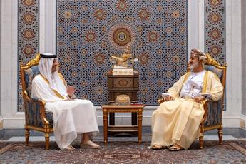 سلطان عمان يبحث مع رئيس وزراء قطر مسار المفاوضات الأميركية – الإيرانية