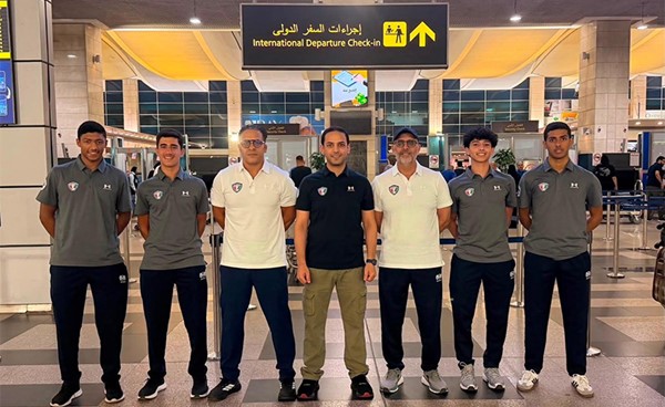“أزرق الإسكواش” غادر إلى كندا للمشاركة في بطولة العالم للشباب