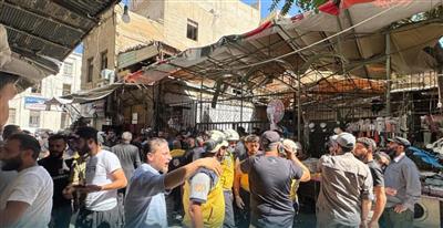 انفجار داخل مقهى قرب القصر العدلي في دمشق.. 5 قتلى و10 مصابين