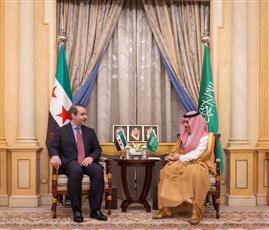 وزير الخارجية السعودي ونظيره السوري يبحثان في الرياض مستجدات الأوضاع في المنطقة