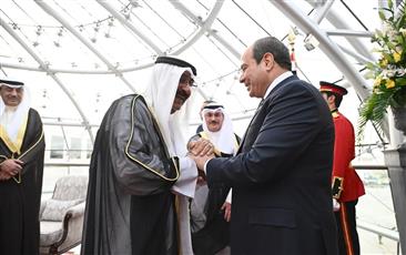 سمو أمير البلاد يتلقى اتصالًا من الرئيس المصري