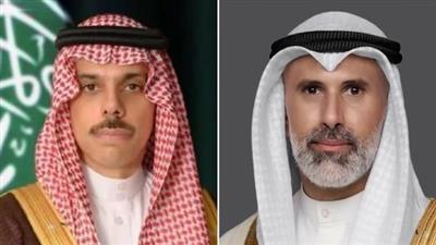 وزير الخارجية ونظيره السعودي يبحثان آخر التطورات الإقليمية