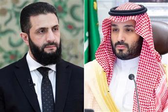 ولي العهد السعودي والرئيس السوري يؤكدان أهمية خفض التصعيد في المنطقة