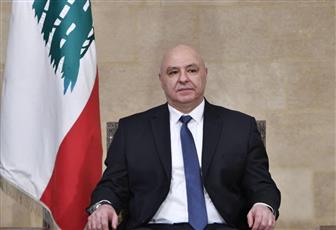 الرئيس اللبناني: لن نسمح ببقاء إسرائيل على شبر واحد من أراضينا