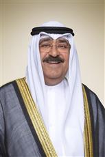 سمو الأمير يستقبل سمو ولي العهد وسمو رئيس مجلس الوزراء والنائب الأول ووزيري الدفاع والخارجية