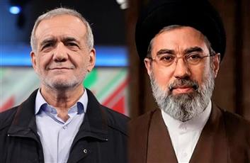 إعلام إيراني: بزشكيان التقى المرشد مجتبى خامنئي