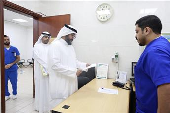 وكيل الصحة يتفقد مركز عبدالله وشريفة المحري الصحي والخدمات المقدمة للمراجعين