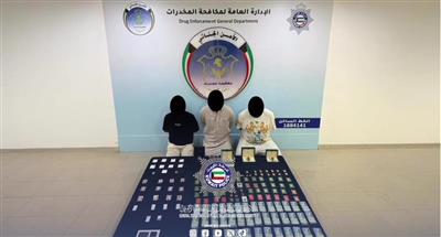 الداخلية: ضبط 3 متهمين بحوزتهم مواد مخدرة ومؤثرات عقلية