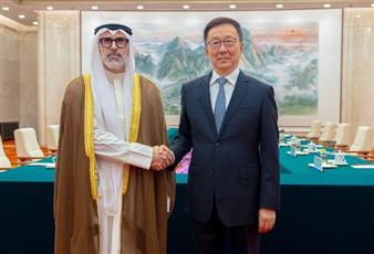 وزير الخارجية يبحث ونائب رئيس الصين العلاقات التاريخية الكويتية الصينية وسبل تطوير وتنمية الشراكة الاستراتيجية