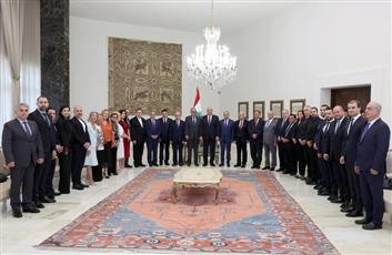 عون: لا خيار أمام لبنان إلا التفاوض لتحرير الجنوب وإعادة الإعمار