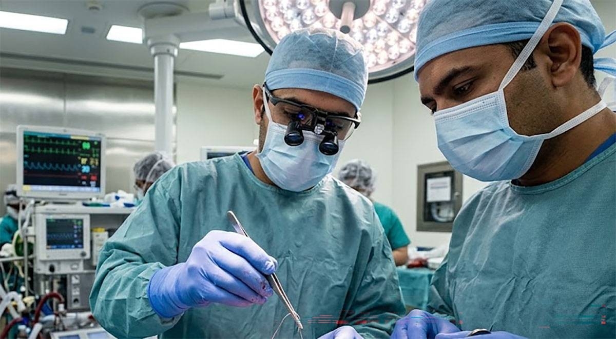 شكا من دم في البول فوجدوا إبرة في قلبه