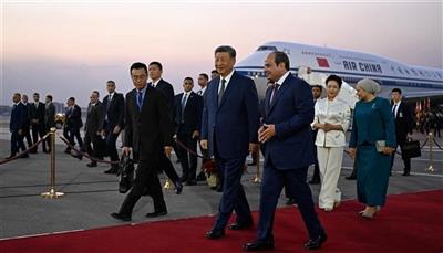 السيسي وشي جين بينغ يؤكدان دعم جهود وقف الحرب وخفض التصعيد في الشرق الأوسط