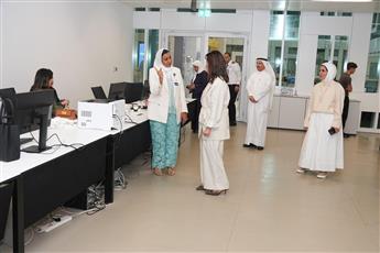 مدير جامعة الكويت تتفقد جاهزية القطاعات الإدارية
