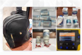 الداخلية: ضبط 3 مسافرين بتهم حيازة مواد مخدرة و«مؤثرات» داخل عبوات أدوية