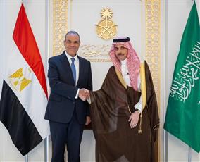 مصر والسعودية تؤكدان ضرورة الحفاظ على حرية الملاحة البحرية في البحر الأحمر وباب المندب