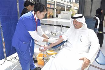 «30 دقيقة = حياة جديدة».. حملة للتبرع بالدم تنظمها «نفط الكويت» ومحافظة الأحمدي