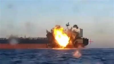 غرق سفينة وإصابة أخرى بهجوم مسيّرات في المنطقة الاقتصادية البلغارية بالبحر الأسود