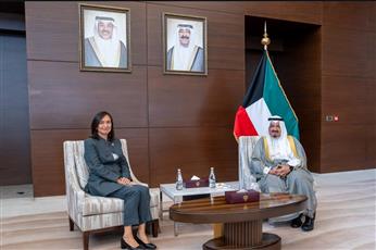 سمو رئيس الوزراء يستقبل الممثلة الأممية لتنفيذ قرار مجلس الأمن 2792
